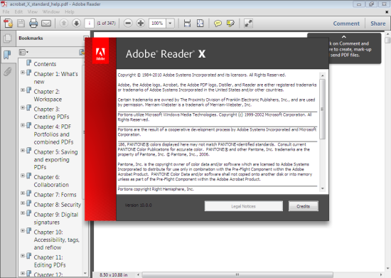 adobe reader x 10.1.1