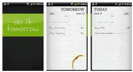 do it tomorrow Do it (Tomorrow)