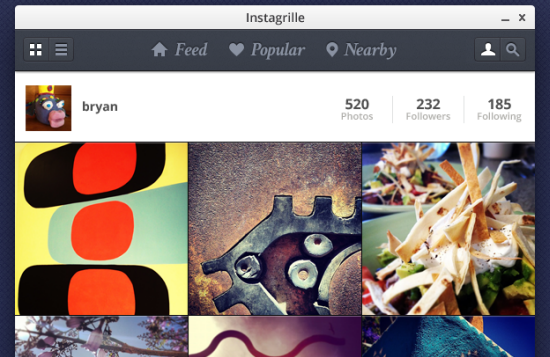 instagrille2 Use Instagram on your Desktop with Instagrille