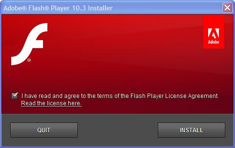 Download Flash Player 10.3 Offline Installer