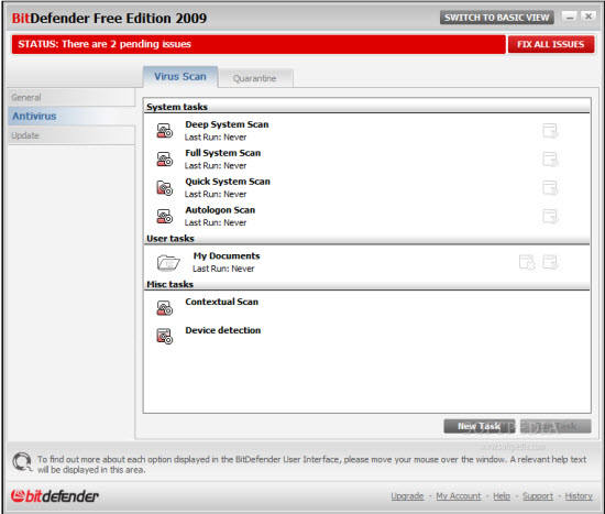 Bitdefender free antivirus