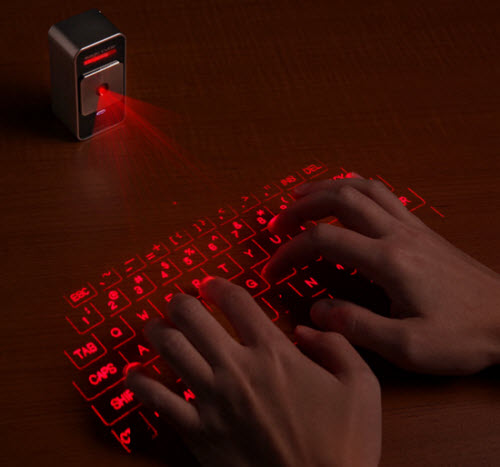 Magic Cube Virtual Laser Keyboard with Click Sound