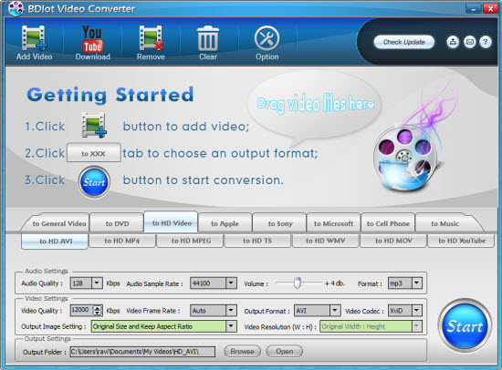 BDlot Video Converter