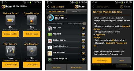 Norton Mobile Utilities Lite