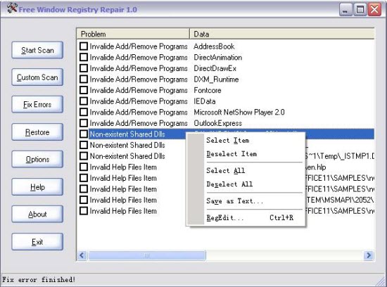Download Free Registry Repair Software For Windows