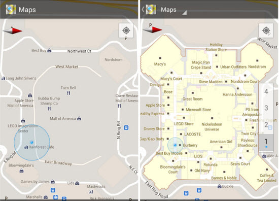 Google Indoor Map