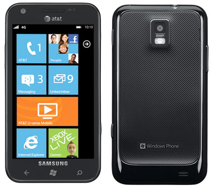 Samsung Focus S New Windows 7.5 phone