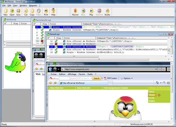 WinParrot Does Your tasks Automatically