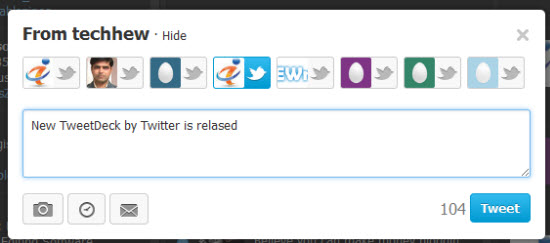 New TweetDeck Version by Twitter