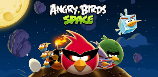Angry Birds Space Available for Android and iOS