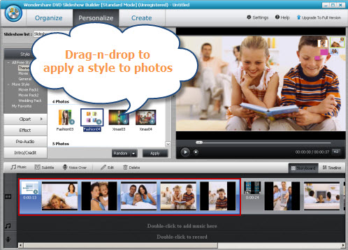 Wondershare DVD Slideshow Builder 