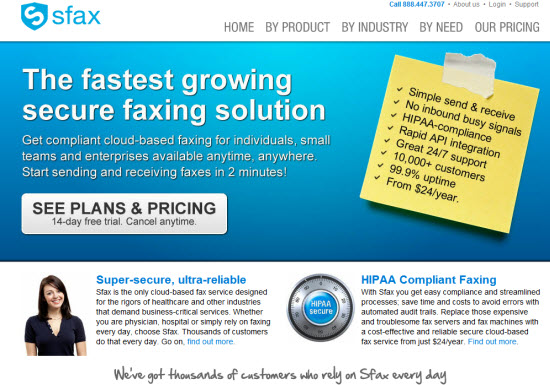 Sfax – An Online Fax Service