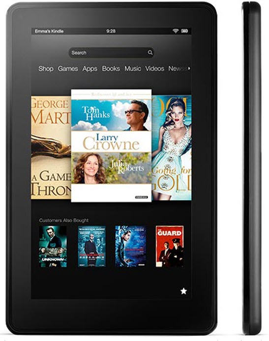 New Amazon Kindle Fire Series 7, 8.9-inch HD with 4G LTE