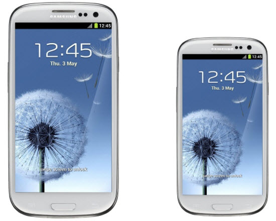 Samsung Galaxy SIII Mini compared to Samsung Galaxy SIII