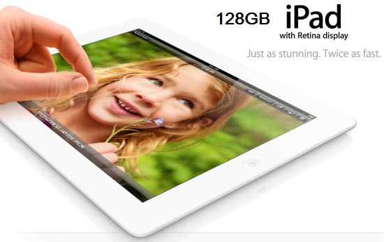 128GB iPad 4